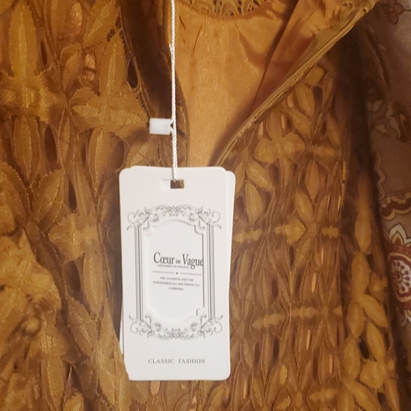 NEW Coeur de Vague Fit Flare Dress - Picture 5 of 5